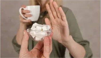 Sugar intake controller
